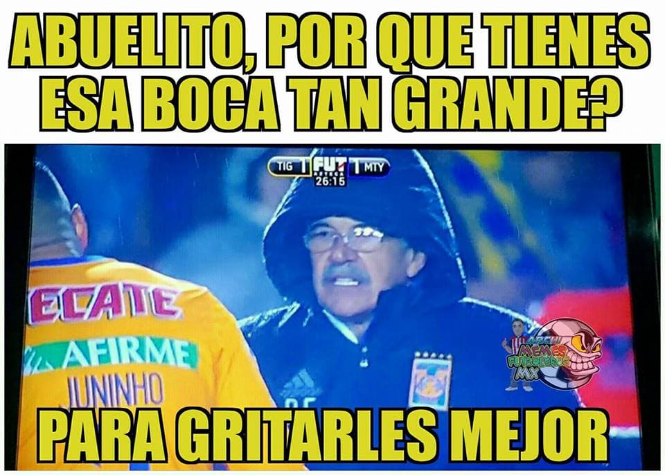 Tigres y Monterrey empataron a 1 gol en el Juego de Ida de la Gran Final del Apertura 2017 y los memes no se hicieron esperar.