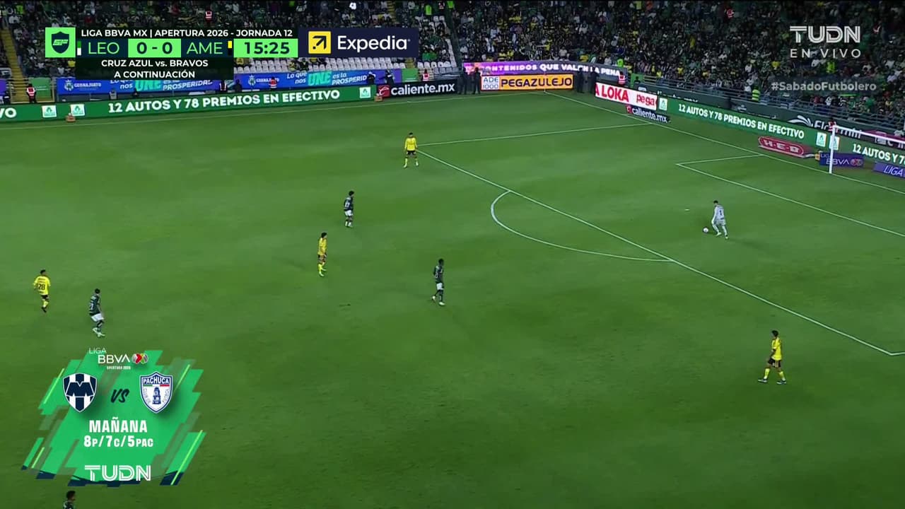 ¡TIRO ATAJADO! disparo por Brian Rodríguez.
