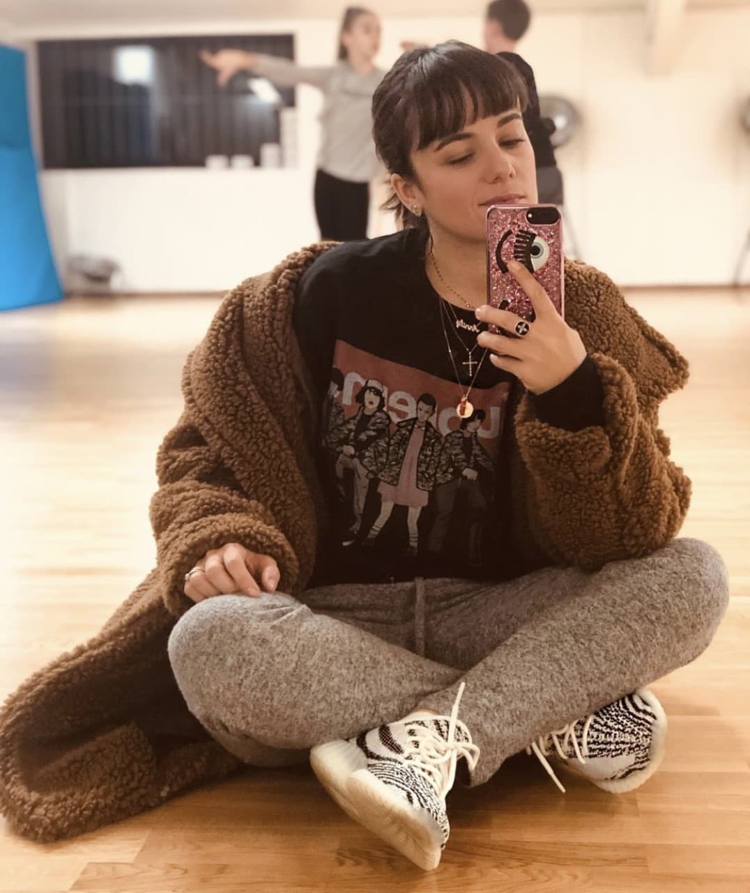 La artista francesa tuvo a su segunda hija, Maggy Lyonnet.