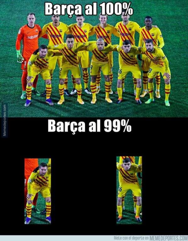 Los memes que nos dejó la jornada sabatina de futbol | Barcelona, Real Madrid, León, y otros más salieron raspados del cotorreo en redes sociales.