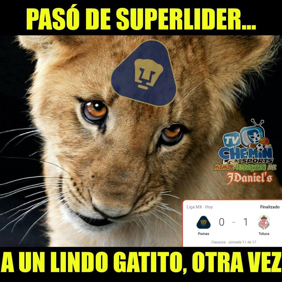 Disfruta con los mejores memes que nos dejó la Jornada 11 del Clausura 2018