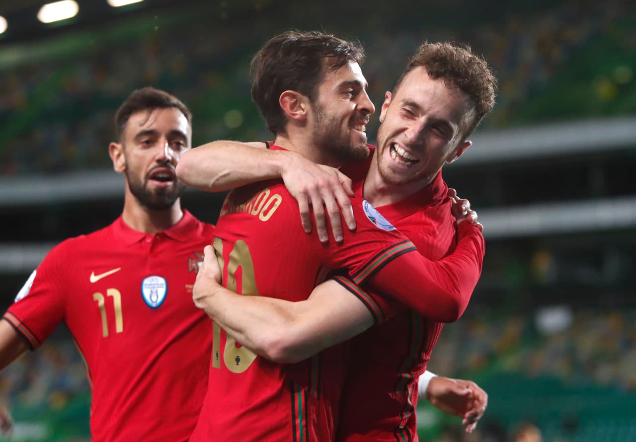 Portugal golea 3-0 a Suecia durante la cuarta fecha de la UEFA Nations League.