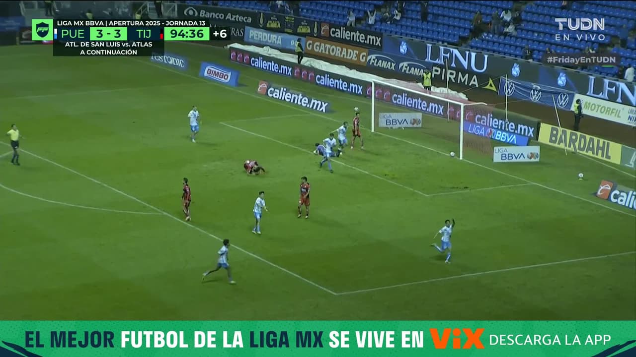 ¡La locura total! ¡Puebla lo va a ganar con este golazo! ¡El mejor partido que hemos visto!