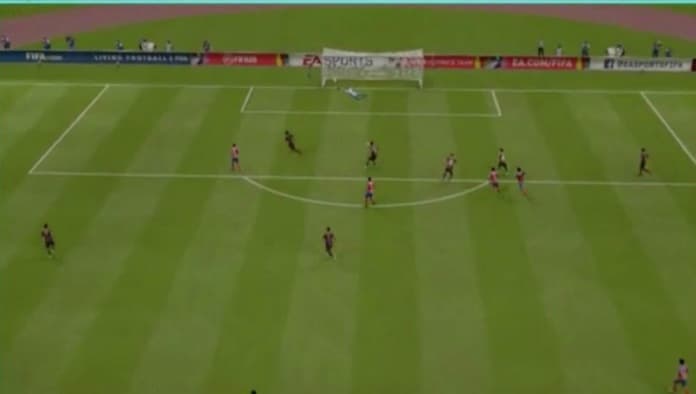 Fernando Beltrán se puso las ìlas en el segundo tiempo y consiguió el gol del empate para dividir los puntos.