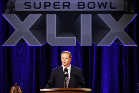 Goodell habló de varios temas, y de otros no quiso llegar más a fondo (Foto: Mario Castillo),