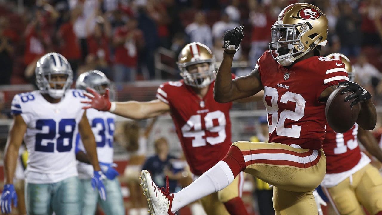 Los 49ers le dan la vuelta a los Cowboys en la Semana 1 de la pretemporada de la NFL