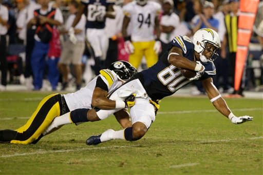 Los Steelers tuvieron triunfo en Lunes por la Noche de 24-20 sobre los San Diego Chargers, y estas fueron las imágenes del partido que cerró la jornada 5 de la NFL.