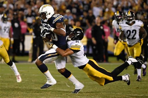 Los Steelers tuvieron triunfo en Lunes por la Noche de 24-20 sobre los San Diego Chargers, y estas fueron las imágenes del partido que cerró la jornada 5 de la NFL.