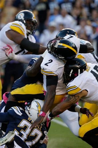 Los Steelers tuvieron triunfo en Lunes por la Noche de 24-20 sobre los San Diego Chargers, y estas fueron las imágenes del partido que cerró la jornada 5 de la NFL.