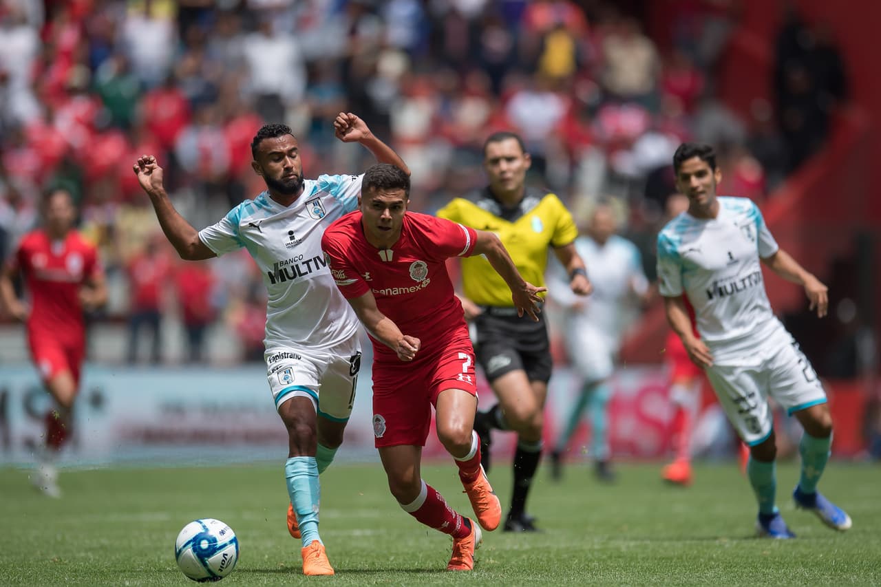 Partido correspondiente a la Jornada 1 del Apertura 2019 en el que el Querétaro se impuso 0-2 al Toluca en el Nemesio Diez.
<br>