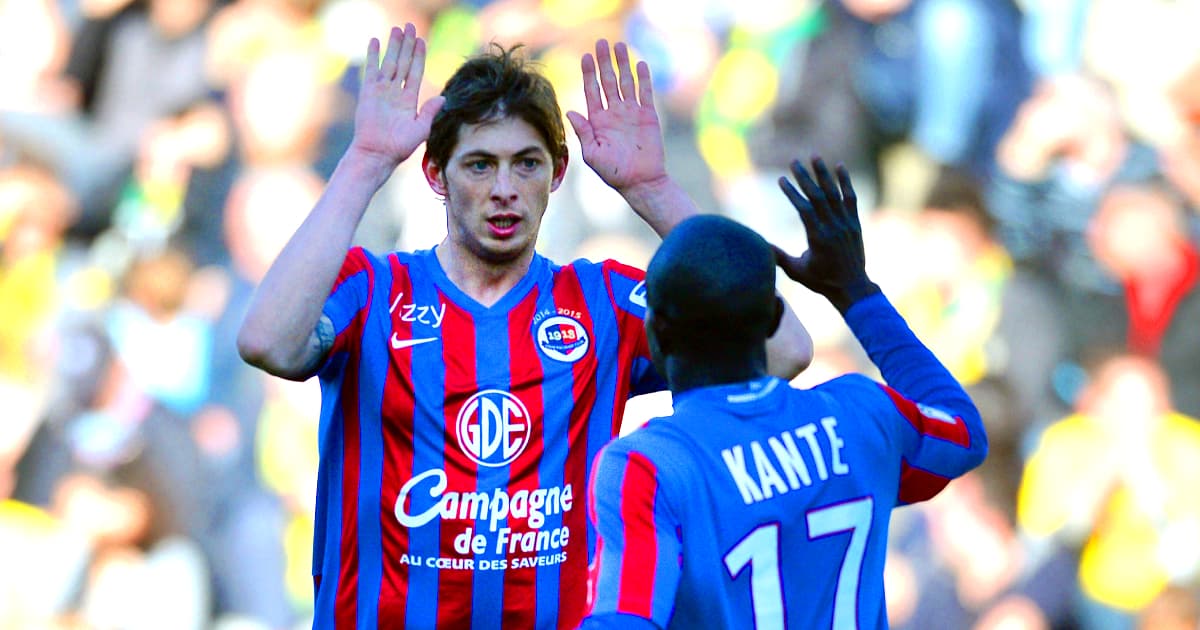 El argentino y el francés salvaron al Caen de descender a Ligue 2.