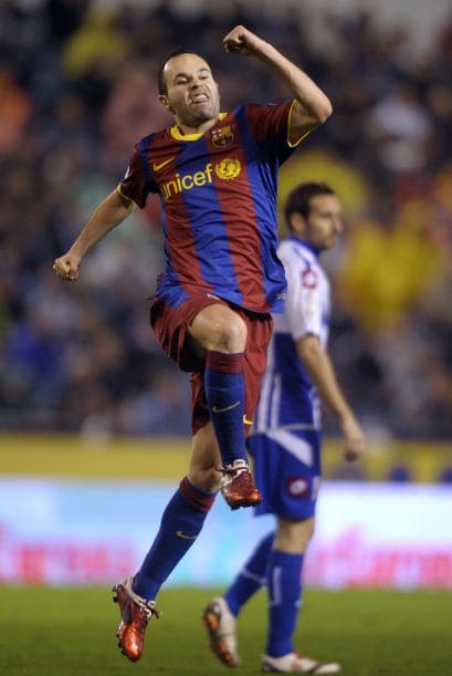 Mediocampista por izquierda: Andrés Iniesta (España/Barcelona).