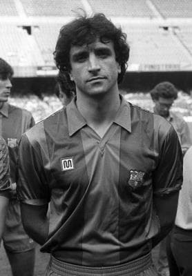 José Ramón Alexanko. Defensa nacido en Barakaldo, País Vasco, portó el gafete de capitán azulgrana de 1986 a 1993, una época dorada para el equipo catalán.
