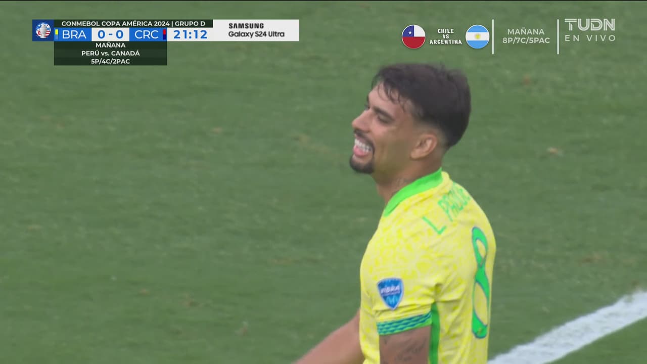 ¡Era para más! Paquetá machuca el tiro tras contragolpe veloz