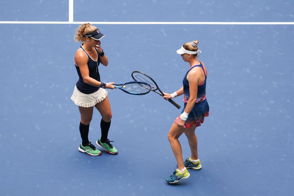 Esta fue la primera ocasión que la alemana, Laura Siegemund, y la rusa, Vera Zvonareva, competían juntas en un torneo.