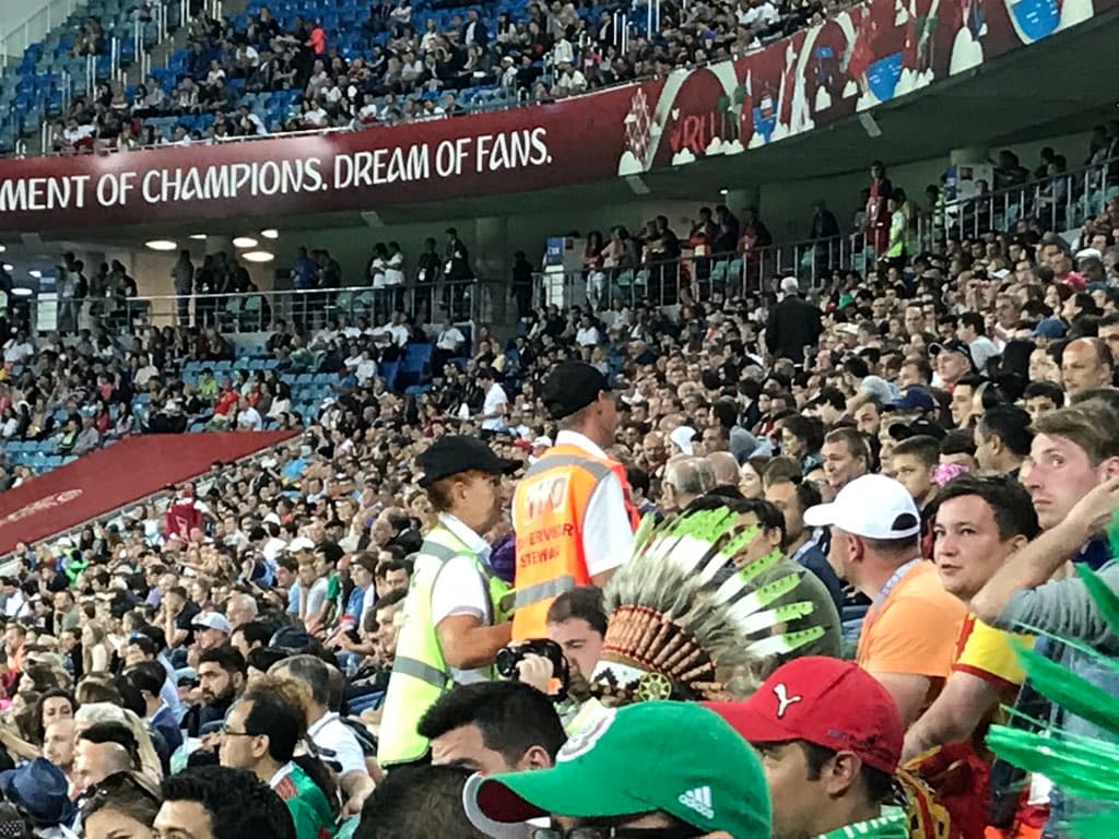 Los dos aficionados que gritaron ¡Eh Put&! fueron multados 