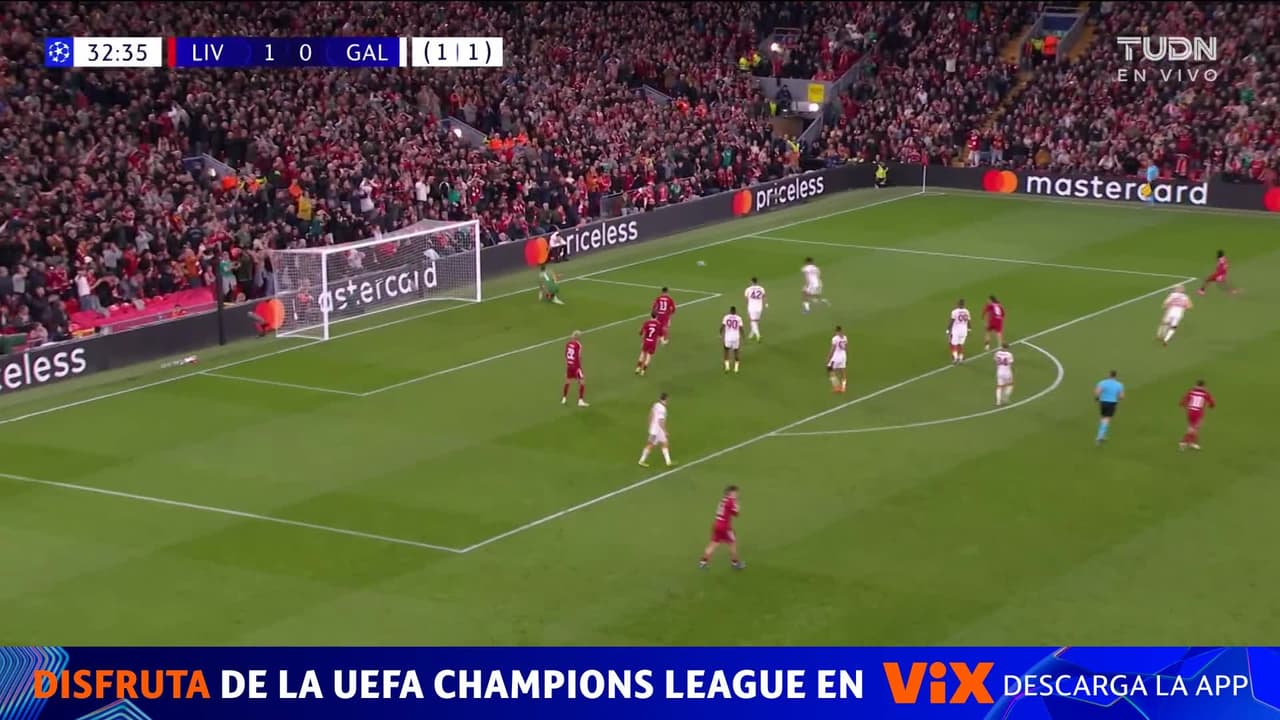 ¡Le quitan el golazo a Szoboszlai! El portero de Galatasaray salva con una gran atajada