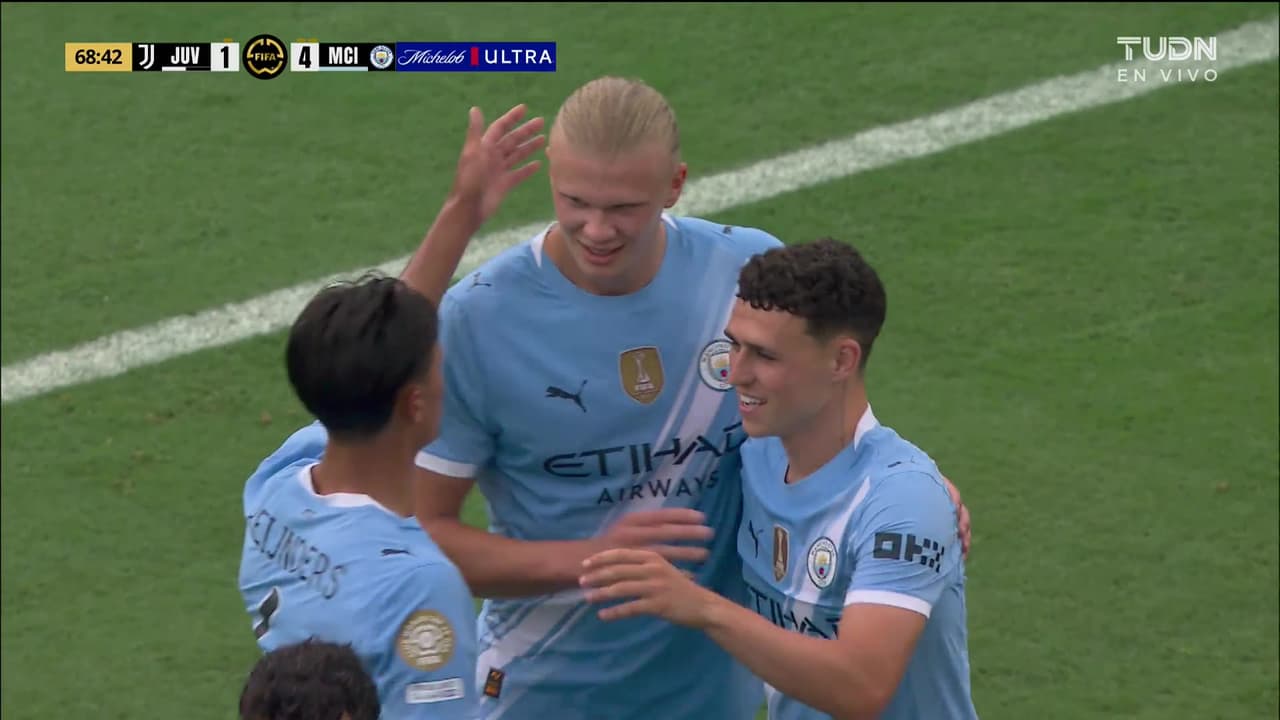 Phill Foden se hace presente el marcado y ya lo gana el City 1-4