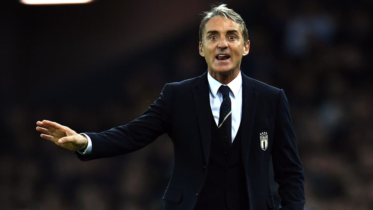 El técnico Roberto Mancini completó cinco partidos de forma consecutiva sin conocer la derrota al frente de Italia, contando juegos amistosos.