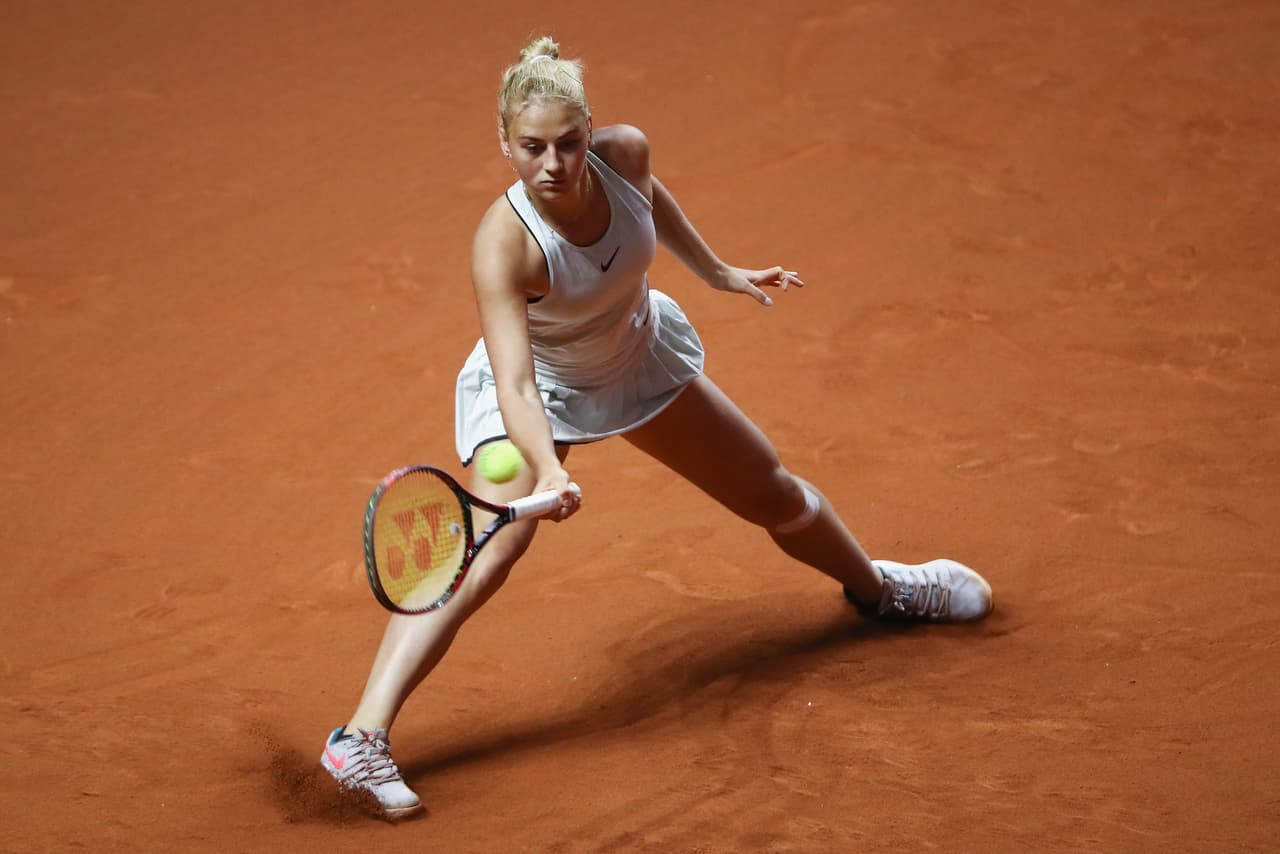 Marta Kostyuk recibió una invitación para la fase clasificatoria del Australian Open de 2018 y allí marcó historia.