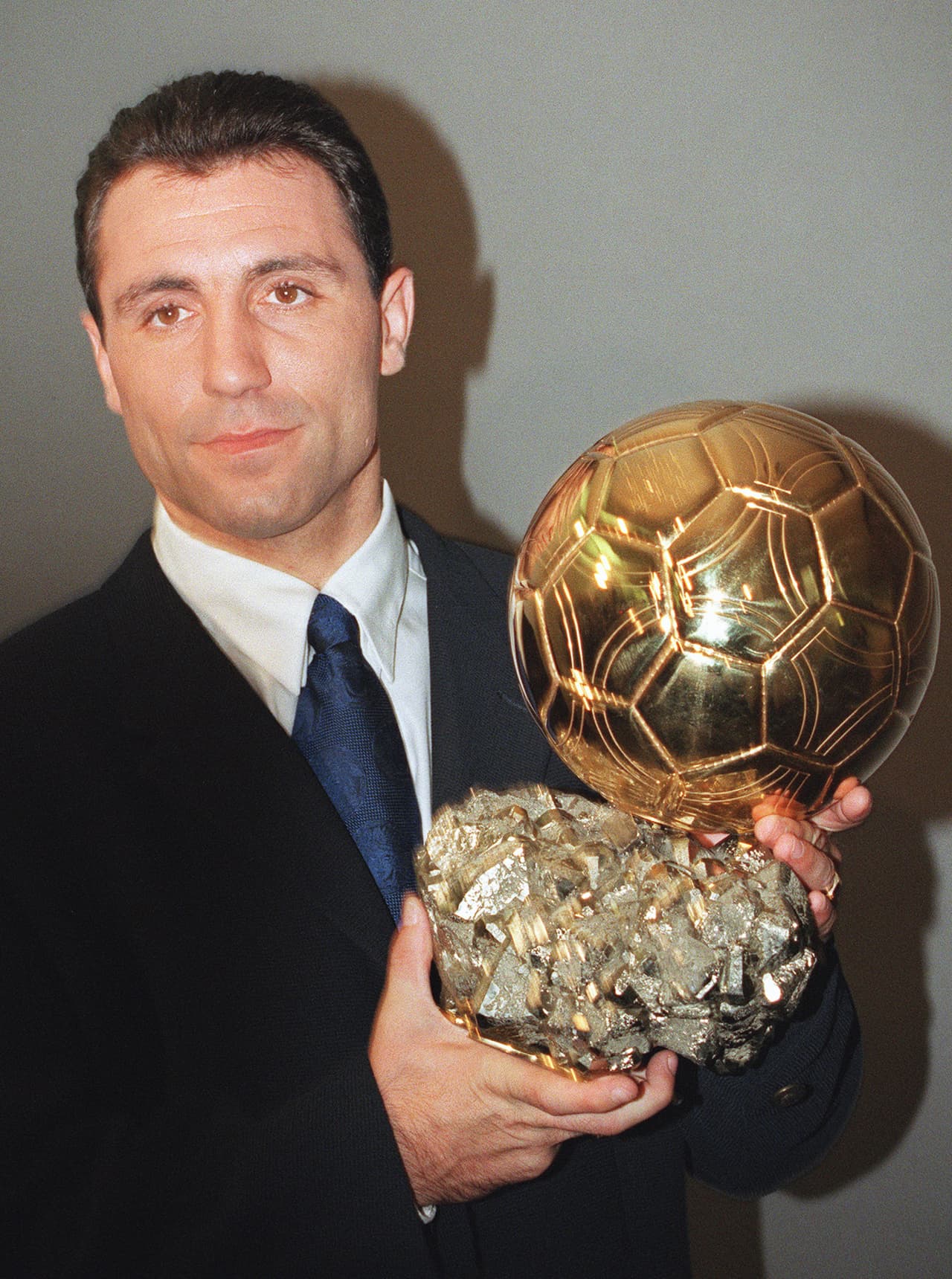 El búlgaro Hristo Stoichkov fue el ganador del Balón de Oro en 1994, siendo reconocido goleador del Barcelona y de su selección.