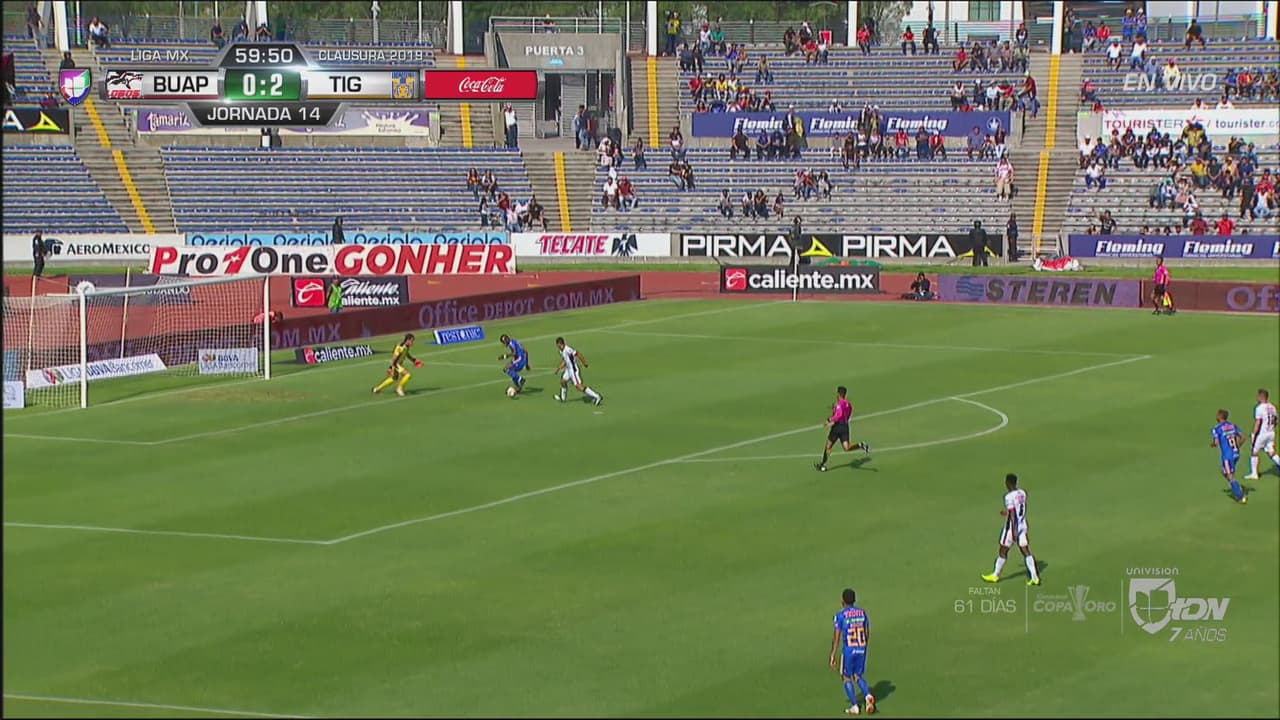 ¡Portero! Toño Rodríguez salva del tercero a Lobos BUAP