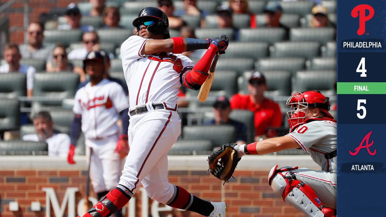 Ronald Acuña Jr. llega a 40 jonrones y hace historia en MLB