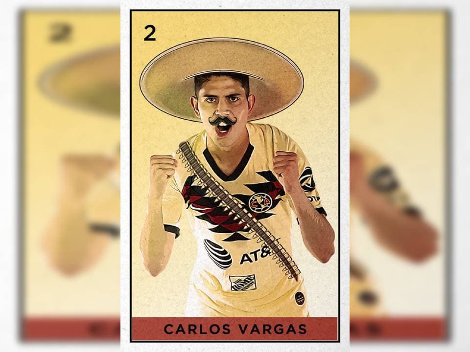 Los jugadores americanistas al estilo de la Revolución Mexicana para conmemorar el 20 de noviembre.