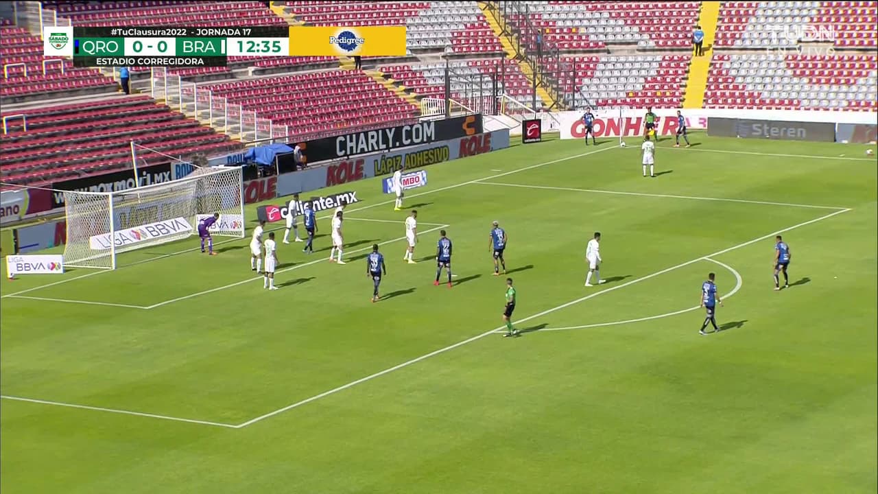 ¡TIRO ATAJADO! disparo por Kevin Escamilla.