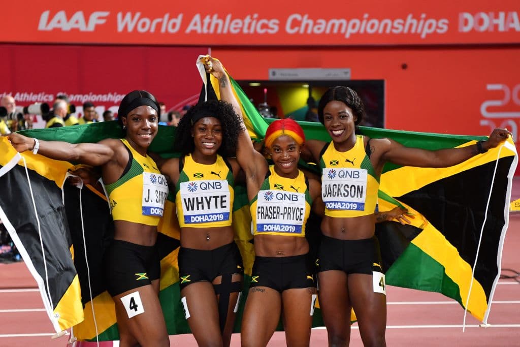 Shelly-Ann Fraser-Pryce | En los JJOO de Beijing conquistó los 100 metros planos con 21 años y 1.52 metros de estatura. Repitió la hazaña cuatro años más tarde en Londres.