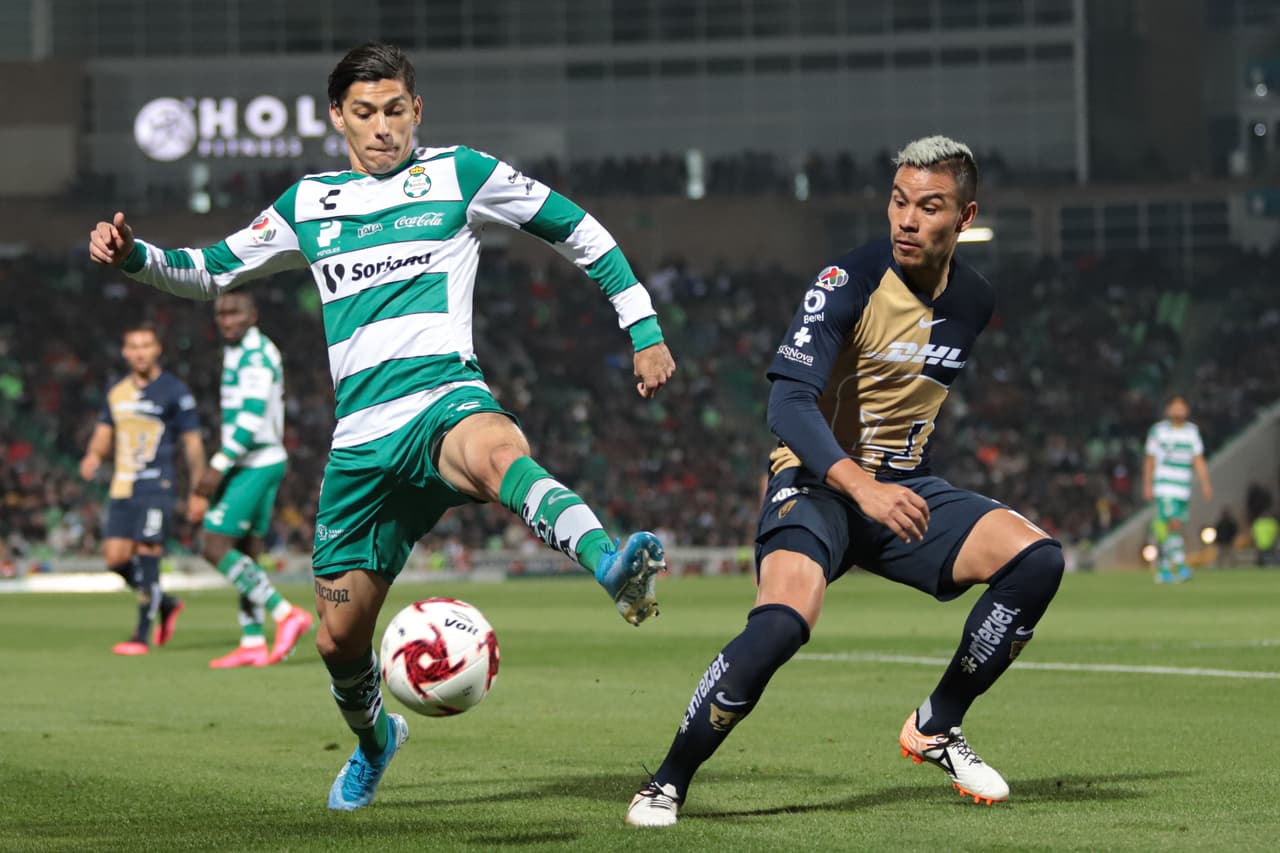 Santos llega a cuatro puntos de 12 posibles con un inicio de torneo aletargado y los auriazules están en tercer puesto con ocho puntos.