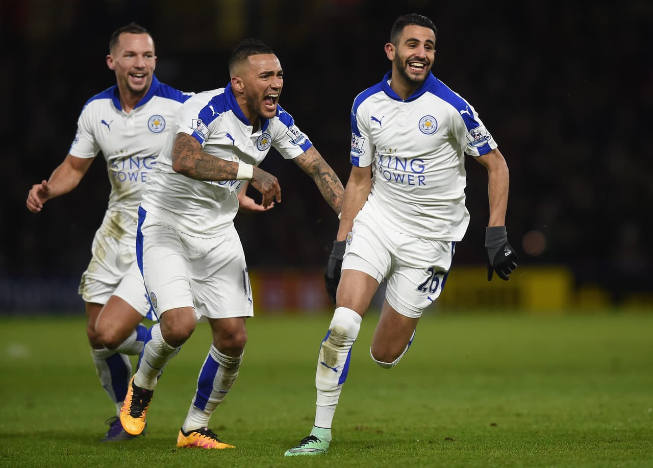 Leicester ganó con gol de Riyad Mahrez