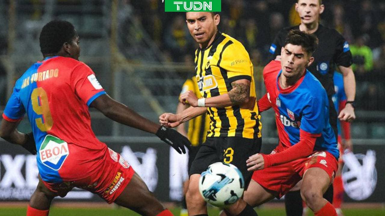 Orbelín, titular y AEK iguala con Volos sobre el tiempo