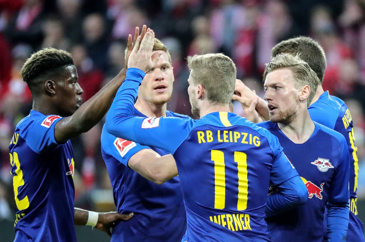 El delantero Timo Werner (11) inició el segundo tiempo con el tercer gol del Leipzig al minuto 49'.