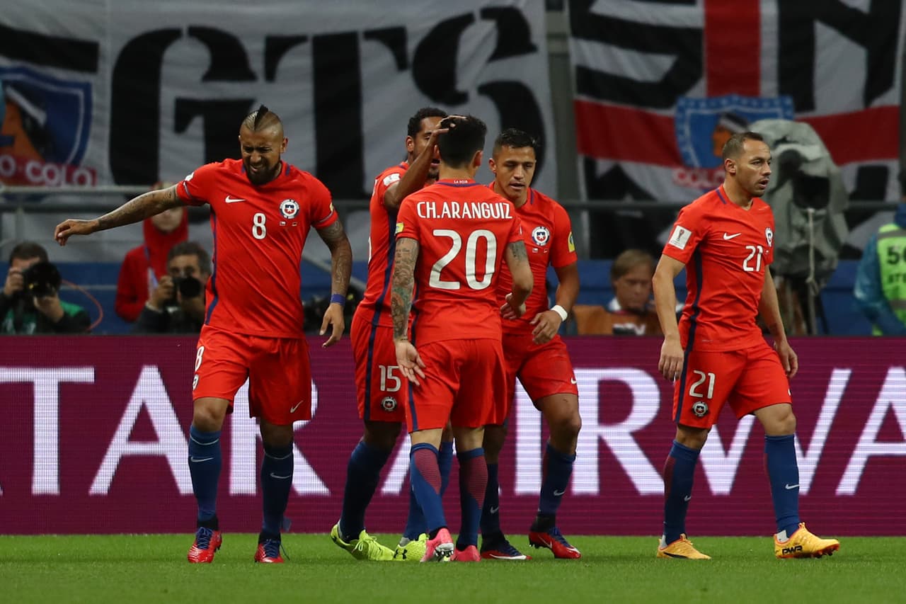 12. Chile (Conmebol) - 1,570 puntos