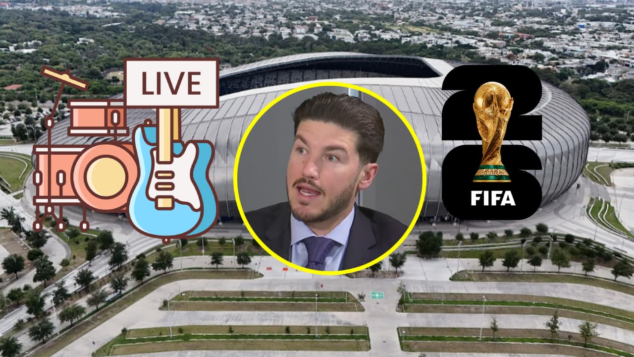 Monterrey tendrá show en el Mundial 2026 y ¡hay bandas confirmadas!