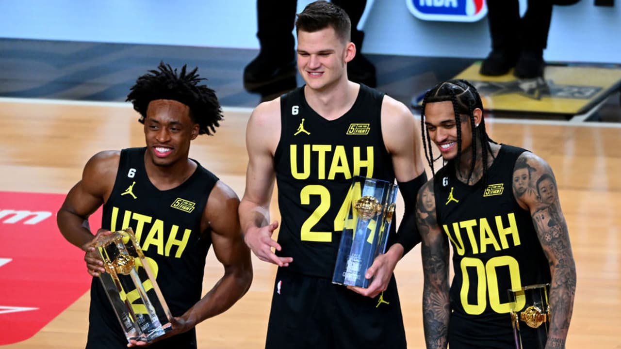 Utah Jazz se impone en el concurso de habilidades de la NBA