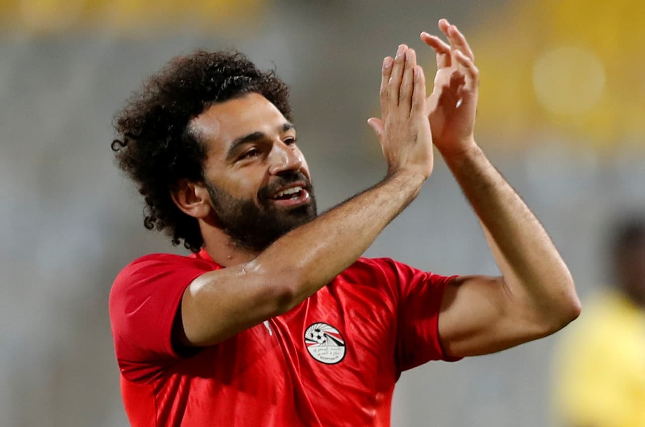 Mohamed Salah, delantero de Egipto y del Liveerpool FC inglés.