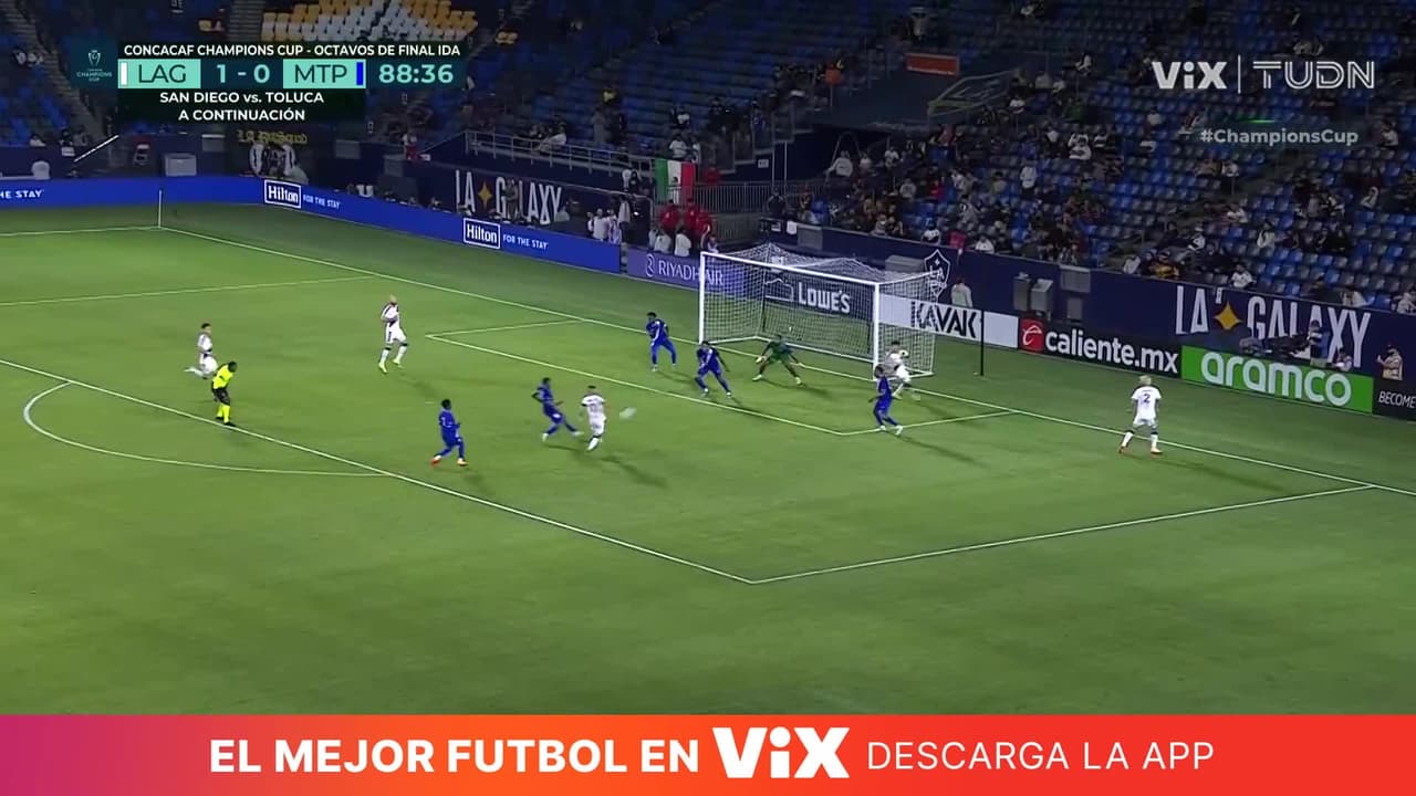 ¡Este sí cuenta para el Galaxy! Doblete de Gabriel Pec