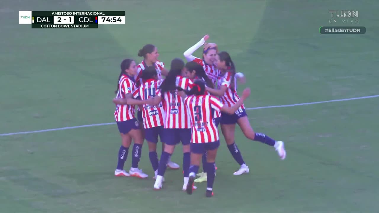 ¡Empata Chivas! Licha Cervantes no perdona y empareja el marcador