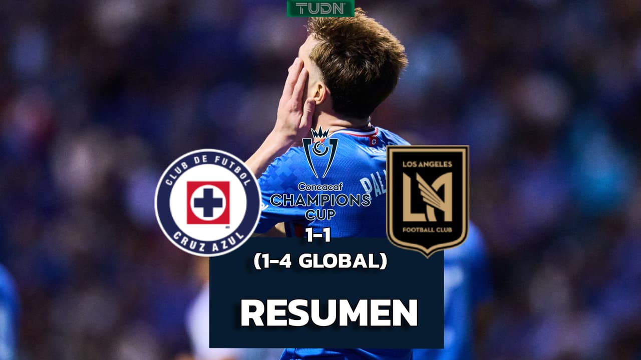 Cruz Azul empata con Los Angeles FC y es eliminado de la Concacaf Champions Cup
