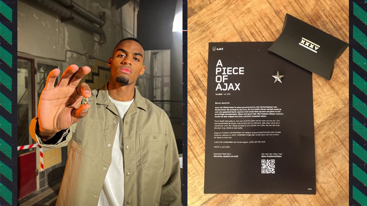 Ajax funde trofeo de liga para repartirlo entre aficionados