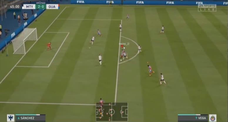 Gudiño logra despertar en el segundo tiempo y consigue sacar el empate ente los Rayados de Luis Cárdenas.