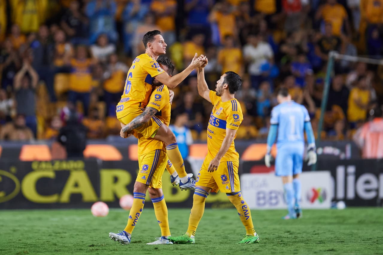 Tigres se impuso 3-1 al Toluca con goles de Sebastián Córdova, André-Pierre Gignac y Florian Thauvin en la Jornada 13 del Apertura 2022.
