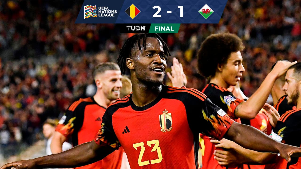 Bélgica no perdona en casa y derrota a Galés en duelo del Grupo 4 de la Nations League