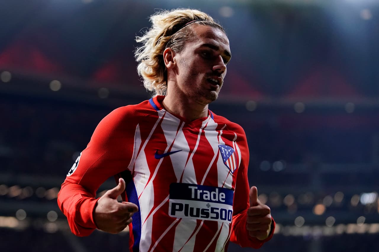 El francés Antoine Griezmann es el eje del ataque de Atlético de Madrid y de Francia.