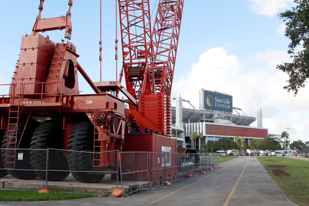 Las renovaciones en el New Miami Stadium estarán listas para la próxima pretemporada de la NFL.
