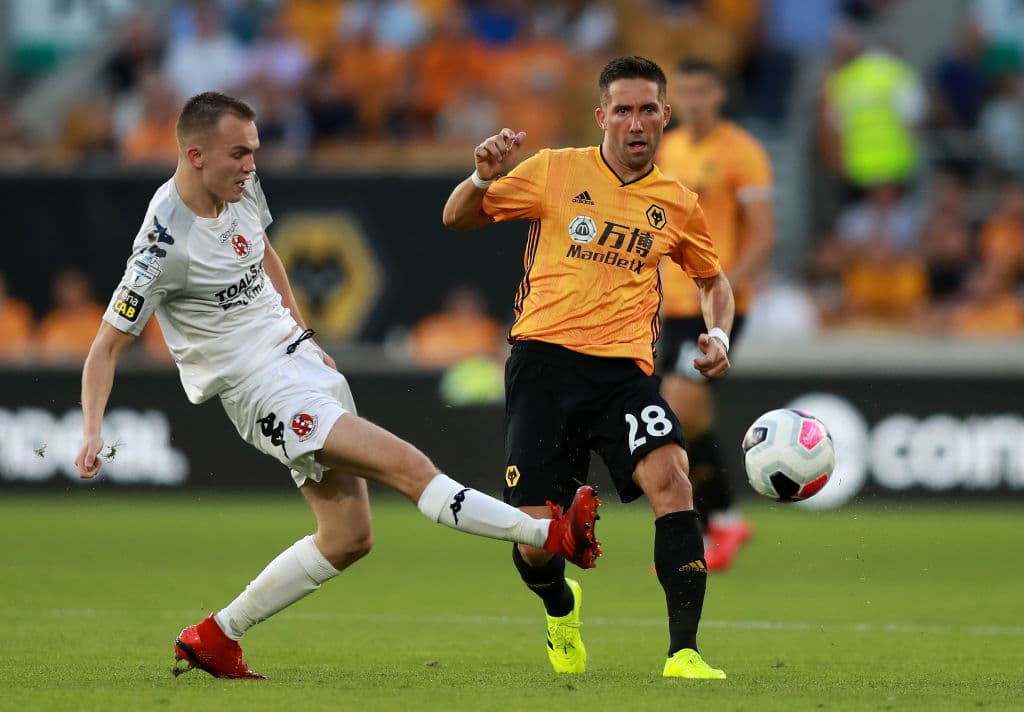 A los 58 minutos entró de cambio el mexicano Raúl Jiménez.