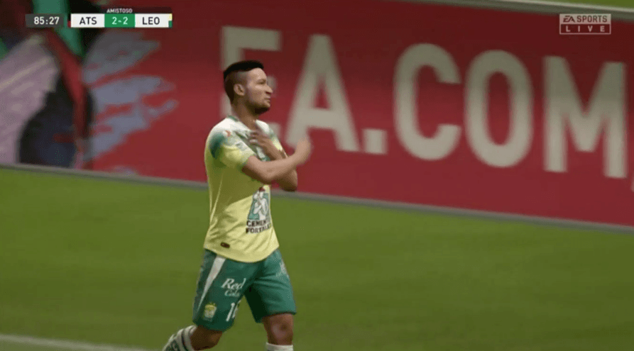 Agónico empate del León contra el Atlas, 2-2, que casi casi se despide de la Liguilla del torneo virtual de la eLiga MX.