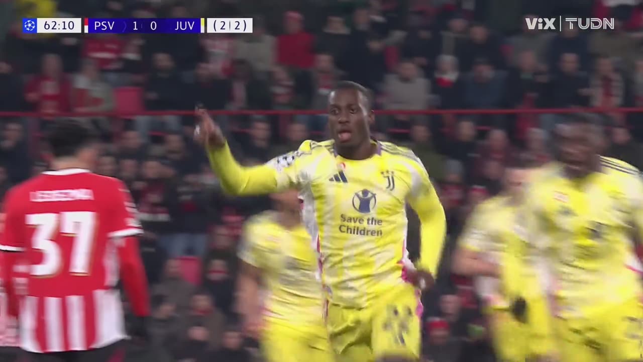 ¡Golazo de la Juve! Tim Weah saca fogonazo desde fuera del área